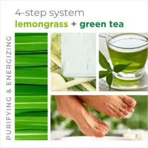 BCL SPA STARTER KIT LEMONGRASS + GREEN TEA 4x16OZ - Afbeelding 6