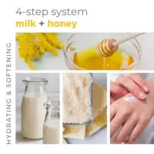 BCL SPA STARTER KIT MILK + HONEY + WHITE CHOCOLATE 4x16OZ - Afbeelding 8