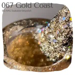 BO.NAIL Soakable Gelpolish #067 Gold Coast (7ml) - Afbeelding 3