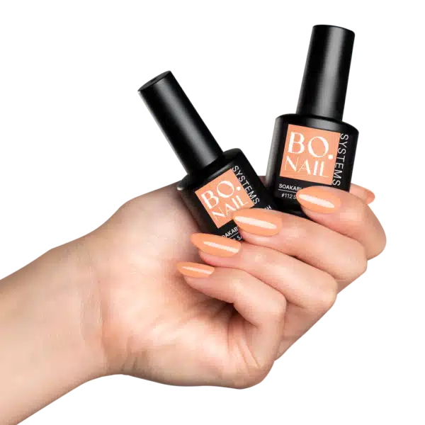 BO.NAIL Soakable Gelpolish #112 Savvy Salmon (7ml) - Afbeelding 3